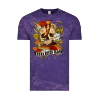 Cloud Purple karma bites back Vintage Tee - RanaPortraitStore
