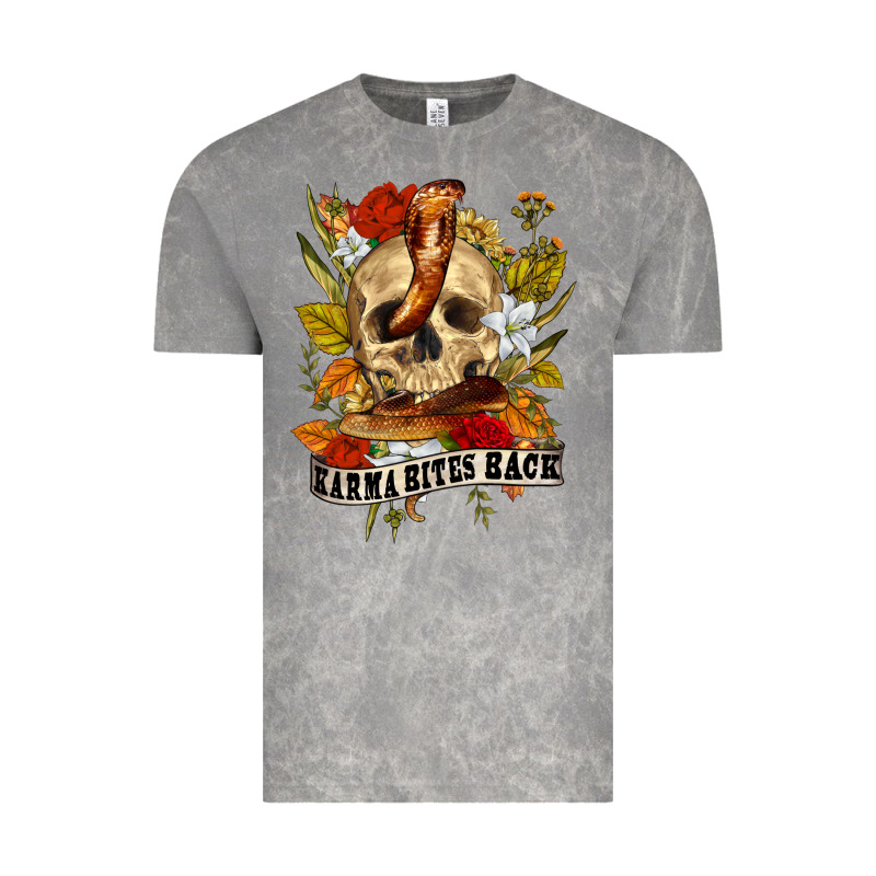 Karma Bites Back Vintage Tee by RanaPortraitStore | Teevron