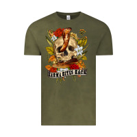Vintage Olive karma bites back Vintage Tee - RanaPortraitStore