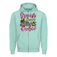 Seafoam gracias san judas tadeo Zipper Hoodie - JahusDesignShop