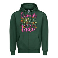 Sports Green gracias san judas tadeo Zipper Hoodie - JahusDesignShop