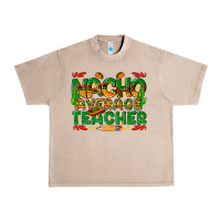 French Oak nacho average teacher Urban Heavy Tee - texasbilliewilder