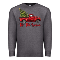 Charcoal Heather tis the season Premium Sweatshirt - BarkalooDesign