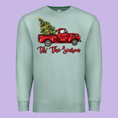 Tis The Season Premium Sweatshirt Designed By Barkaloodesign