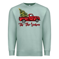 Seafoam tis the season Premium Sweatshirt - BarkalooDesign