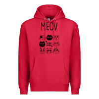 Cardinal Meow Premium Hoodie - Bettercallsaul
