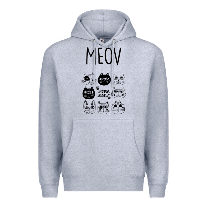 Meow Premium Hoodie by Bettercallsaul | Teevron