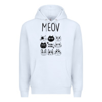 White Meow Premium Hoodie - Bettercallsaul