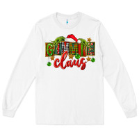 White Christmas gimmie claus Long Sleeve Tee - FaDigitalArtStudio
