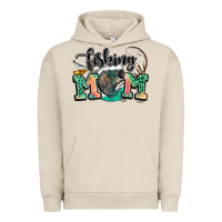 Pigment French Oak fishing mom Urban Hoodie - LillyAllenDesigns