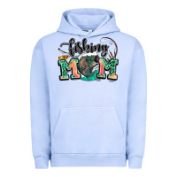 Pigment Grape Ice fishing mom Urban Hoodie - LillyAllenDesigns