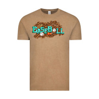 Vintage Coffee baseball Vintage Tee - texasbilliewilder