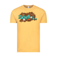 Vintage Mustard baseball Vintage Tee - texasbilliewilder