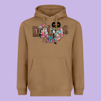 Dialysis Technician Kidney Tech Heavyweight Hoodie Designed By Nancycooperartshop