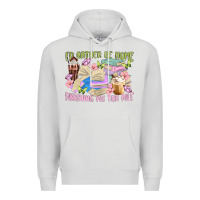 Dove Grey id rather be home finishing my tbr pile Premium Hoodie - MaliasSmallBusiness