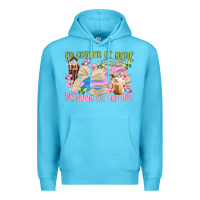 Ocean Blue id rather be home finishing my tbr pile Premium Hoodie - MaliasSmallBusiness