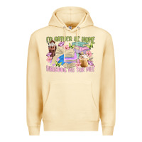 Pina Colada id rather be home finishing my tbr pile Premium Hoodie - MaliasSmallBusiness