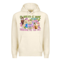 Tofu id rather be home finishing my tbr pile Premium Hoodie - MaliasSmallBusiness