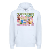 White id rather be home finishing my tbr pile Premium Hoodie - MaliasSmallBusiness