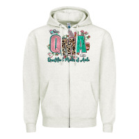 Oatmeal Heather qma qualified medical aide Zipper Hoodie - AdoDesignShop