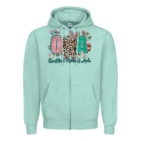Seafoam qma qualified medical aide Zipper Hoodie - AdoDesignShop