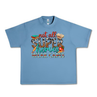Pebble Blue not all superheroes wear capes with books Urban Heavy Tee - texasbilliewilder