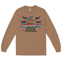 Toasted Coconut All American dude 4th of July Long Sleeve Tee - CowGirlArtShop