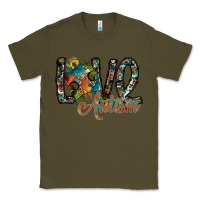 Army Green love autism Classic Tee - SublimationCraftShop