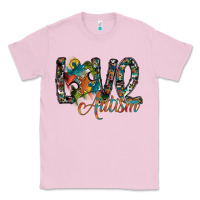 Bubblegum Pink love autism Classic Tee - SublimationCraftShop