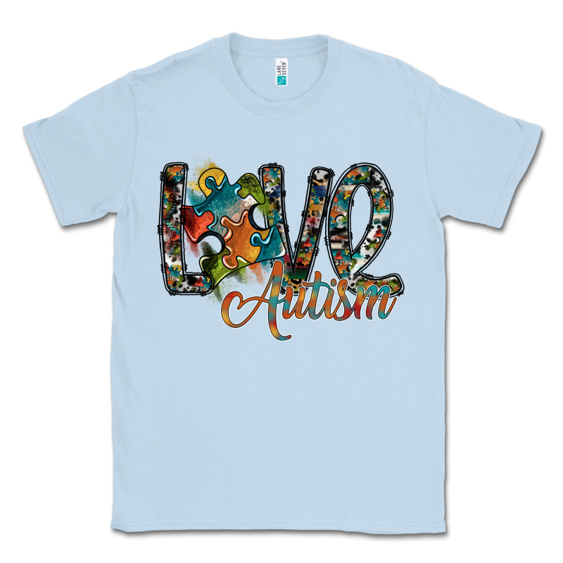 Love Autism Classic Tee by SublimationCraftShop | Teevron