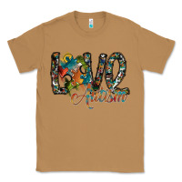 Toasted Coconut love autism Classic Tee - SublimationCraftShop