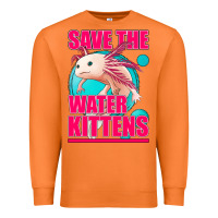 Carrot save the water kittens axolotl Premium Sweatshirt - Jasminsmagicworld
