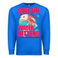 True Royal save the water kittens axolotl Premium Sweatshirt - Jasminsmagicworld