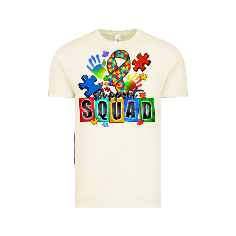 Support Squad Autism Vintage Tee by Zillion Design Studio | Teevron