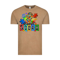 Vintage Coffee support squad autism Vintage Tee - Zillion Design Studio