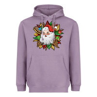 Lavender santa claus sunflower Heavyweight Hoodie - Jasminsmagicworld