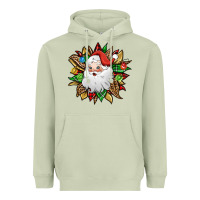Matcha santa claus sunflower Heavyweight Hoodie - Jasminsmagicworld