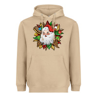 Mushroom santa claus sunflower Heavyweight Hoodie - Jasminsmagicworld
