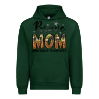 Forest Green brave mom from son up to son down Urban Hoodie - LillyAllenDesigns