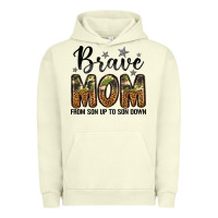 Pigment Pistachio brave mom from son up to son down Urban Hoodie - LillyAllenDesigns