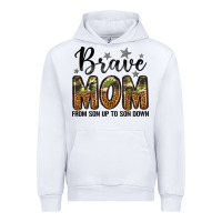 White brave mom from son up to son down Urban Hoodie - LillyAllenDesigns