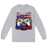Moon Dust All American gamer 4th of july Long Sleeve Tee - CowGirlArtShop
