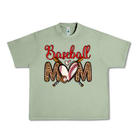 Oil Green baseball mom Urban Heavy Tee - Zillion Design Studio
