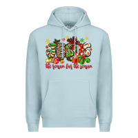 Blue Mist jesus the reason for the season Premium Hoodie - MaliasSmallBusiness