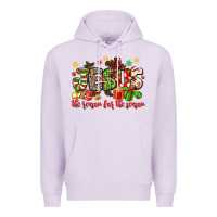 Lilac jesus the reason for the season Premium Hoodie - MaliasSmallBusiness