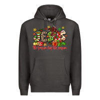 Smoke jesus the reason for the season Premium Hoodie - MaliasSmallBusiness