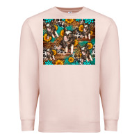 Pale Pink Western Pigs Premium Sweatshirt - LillyAllenDesigns
