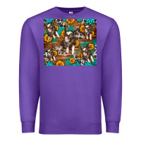 Purple Western Pigs Premium Sweatshirt - LillyAllenDesigns