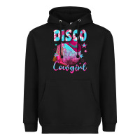 Black disco cowgirl Heavyweight Hoodie - NancyCooperArtShop