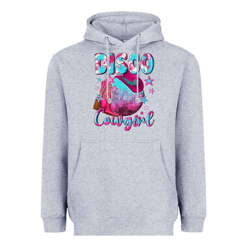 Disco Cowgirl Heavyweight Hoodie by NancyCooperArtShop | Teevron